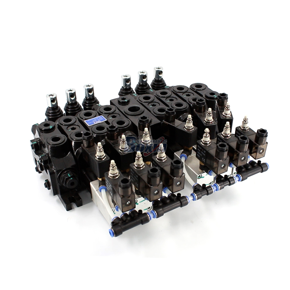 DCV60 Elektropneumatický 6 cívek Sekční směrový ventil