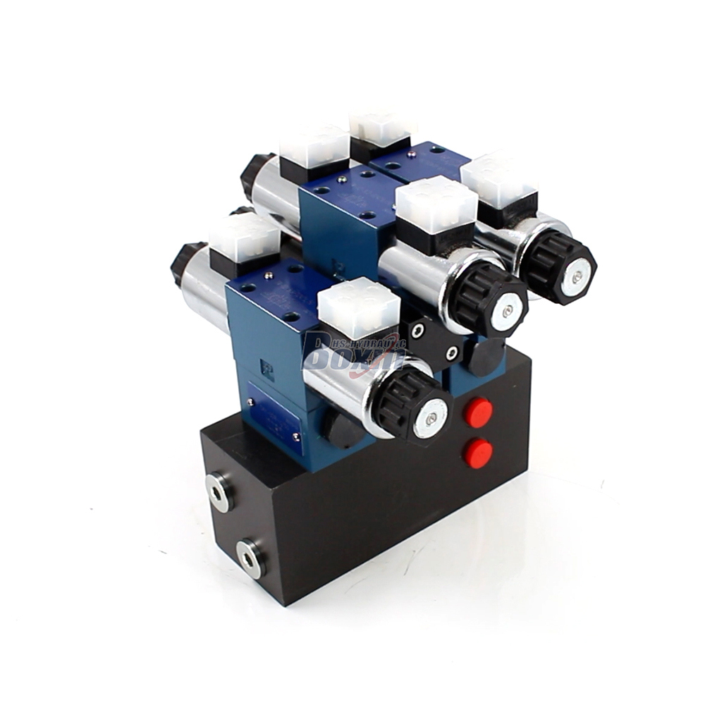 HSBS06-3 Solenoidový 3 cívky Ovládací ventil solenoidu image