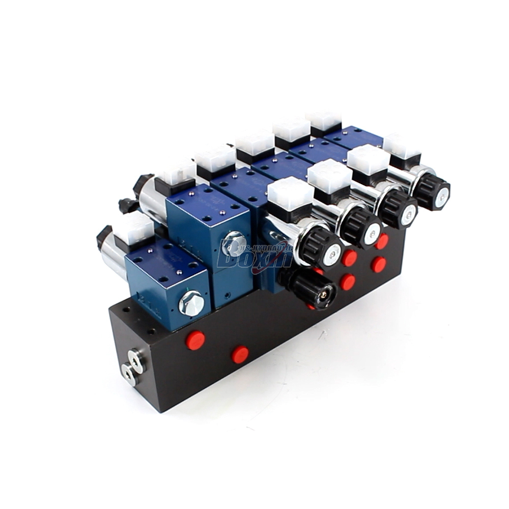 HSBS06-6 Solenoidový 6 cívek Ovládací ventil solenoidu