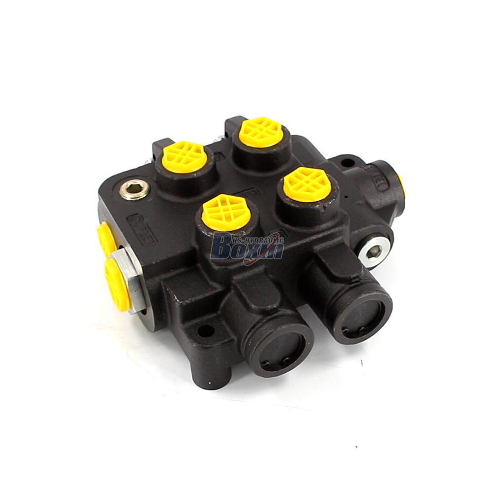 HSSP-2OT-J Ruční 2 cívky Monoblokový směrový ventil image