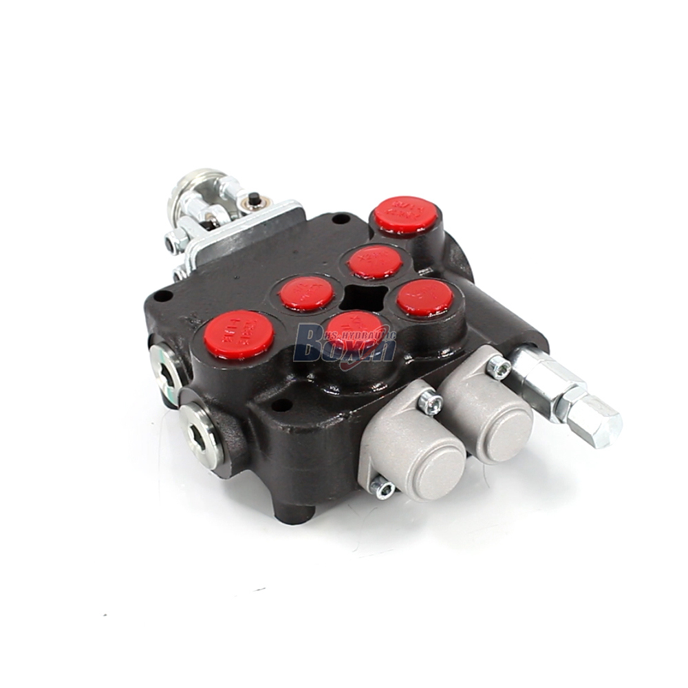 P80-U1-J2OT Joystick 2 cívky Monoblokový směrový ventil