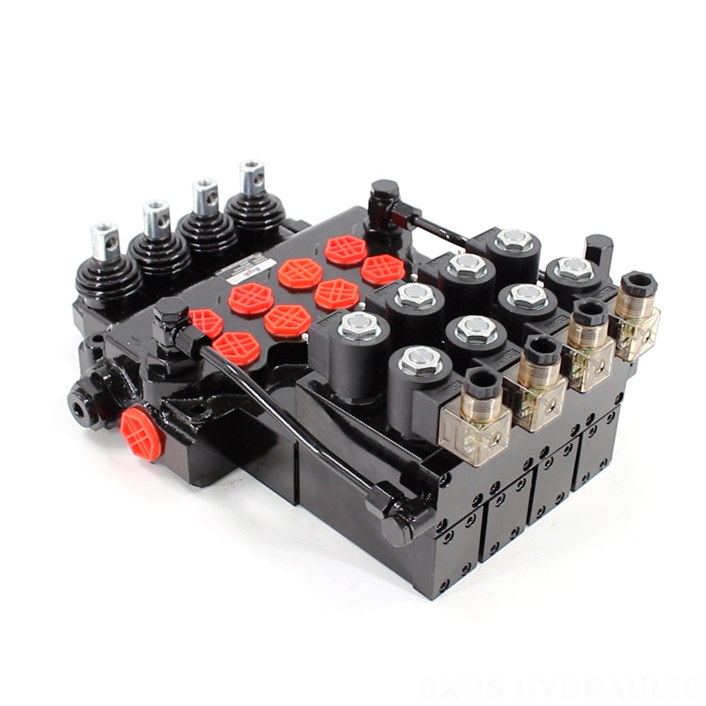 SD11-PG2 Elektrohydraulický Šoupátko 4 Monoblokový směrový ventil image