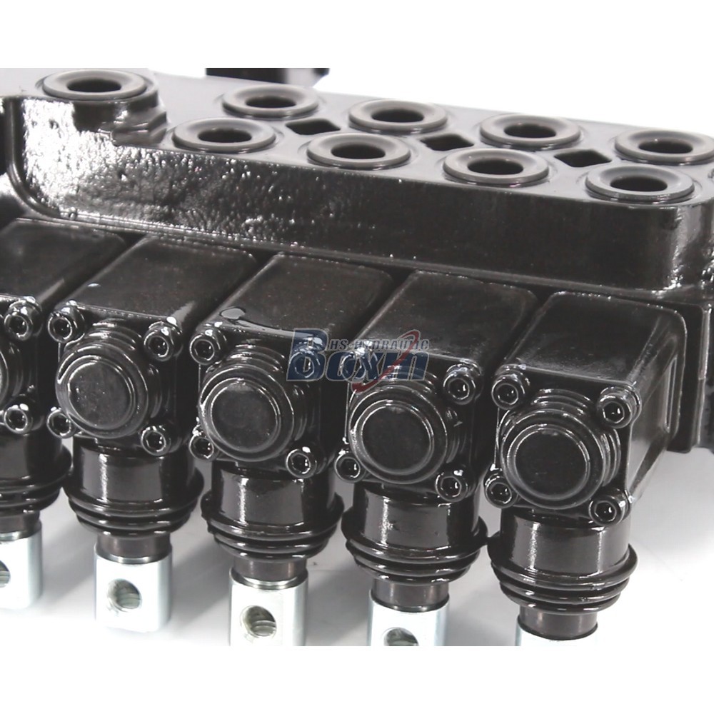 DCV40Z-FZJ Manual 5 Spool Outrigger Control Valve for Hydraulic Systems detail image
