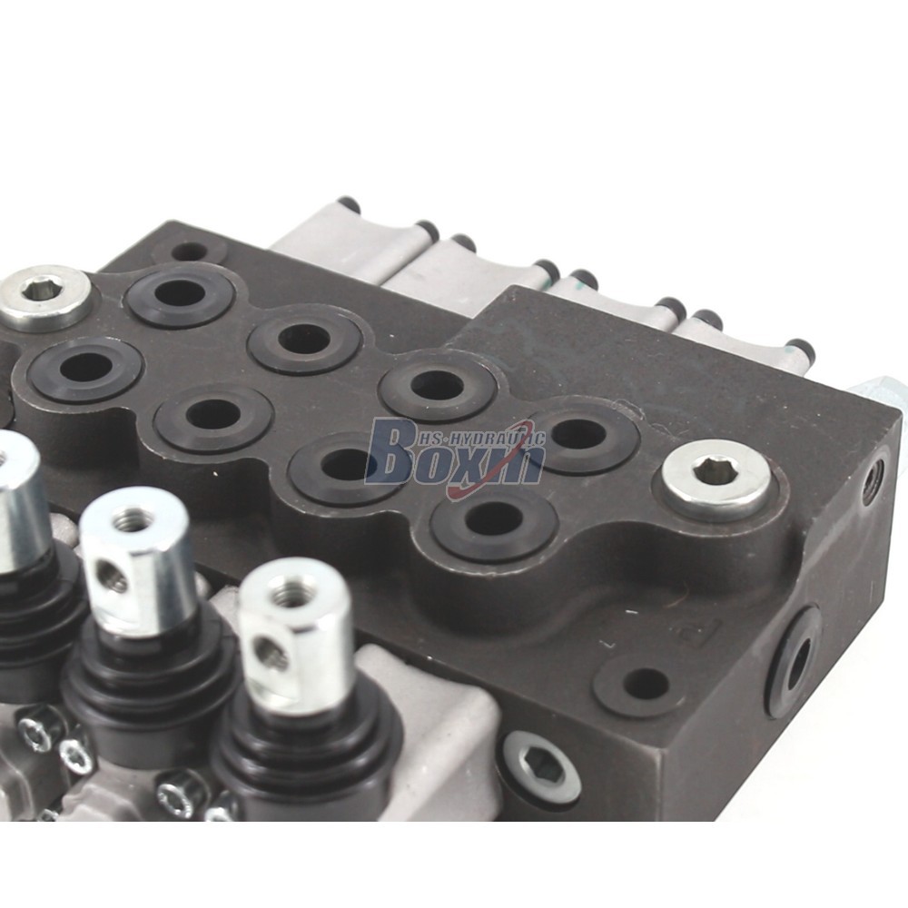HS45 Manual 4 Spool Monoblock Directional Valve Pressure Relief detail image
