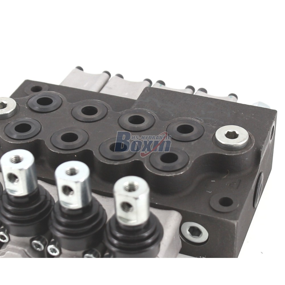 Sourcing HS45 Manual 4 Spool Monoblock Directional Valve from Manufacturer detail image