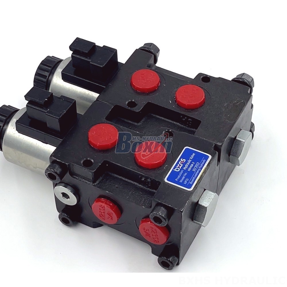 Bespoke Hydraulic Solutions: Customizable HSV06 Solenoid Flow Diverter Valves detail image