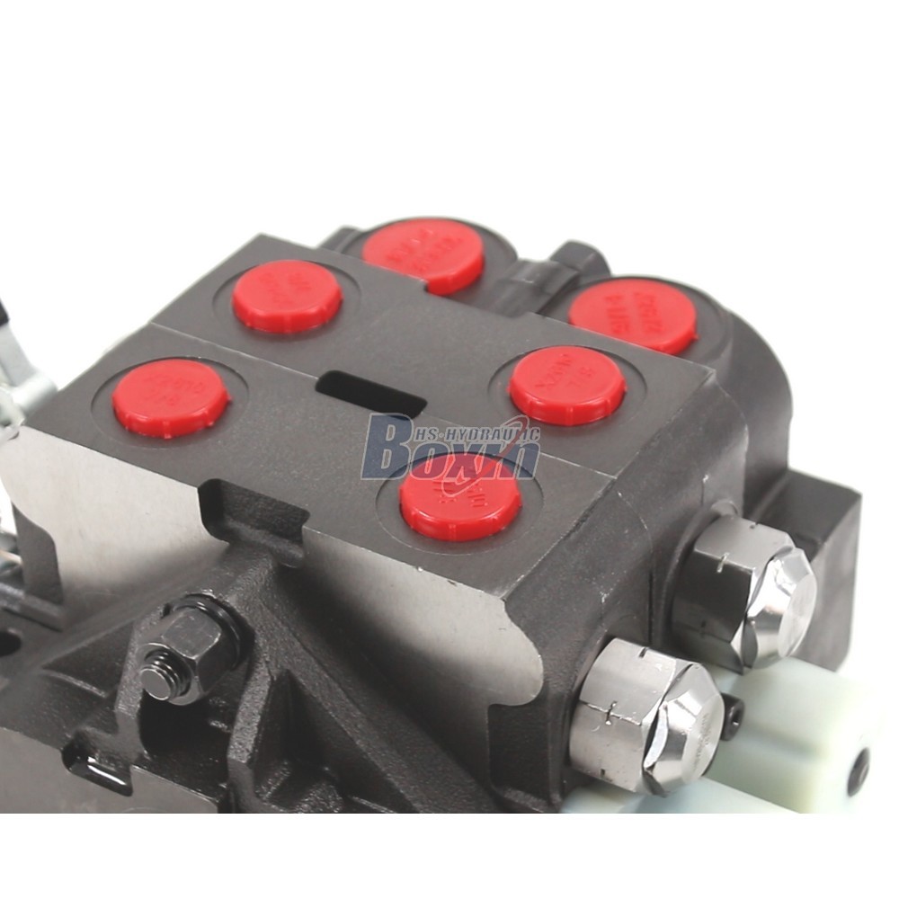 HSV20 Manual 2 Spool Sectional Directional Valve Factory Direct Supply detail image