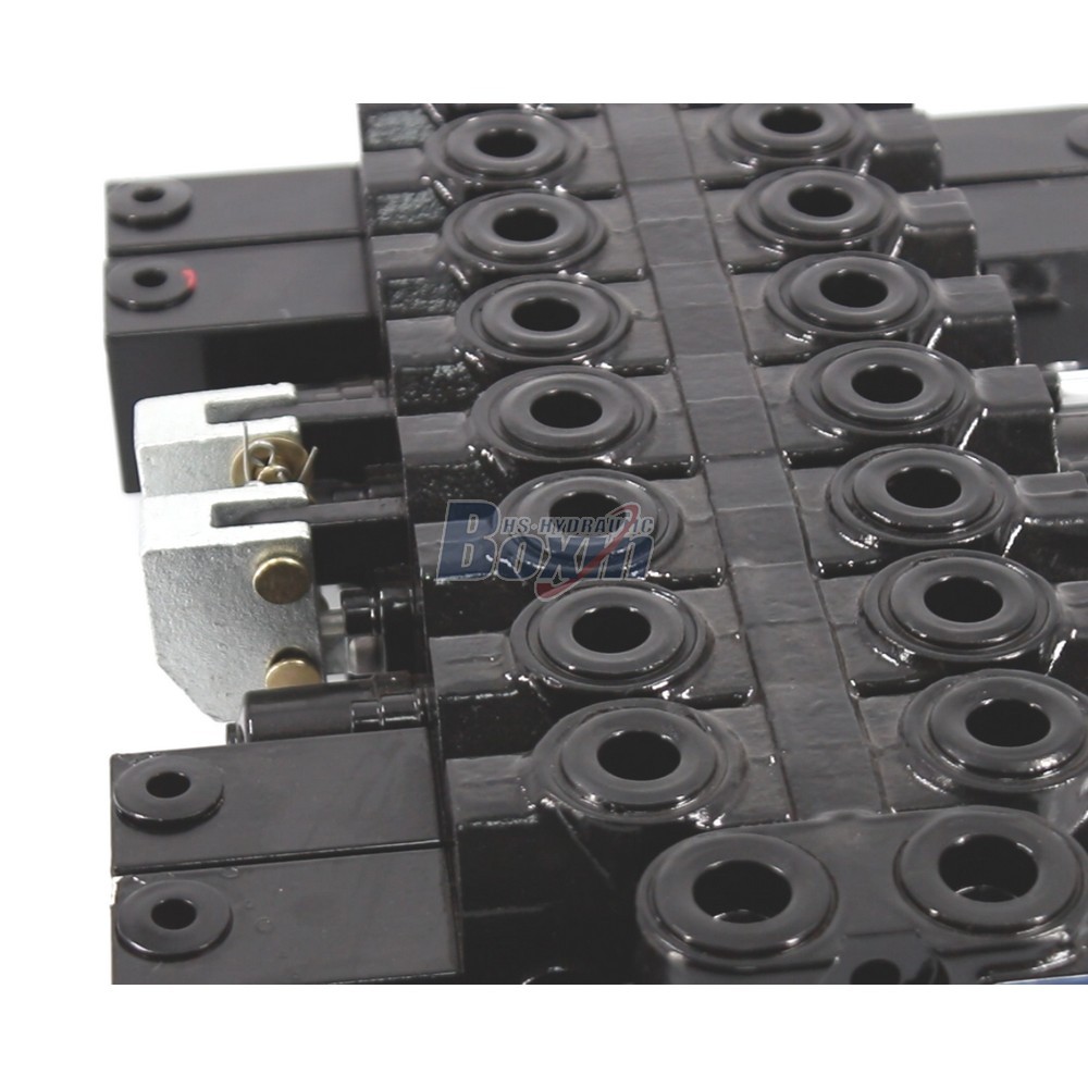 HSW50 Series 8 Spool Monoblock Control Valve for Hydraulic Systems detail image