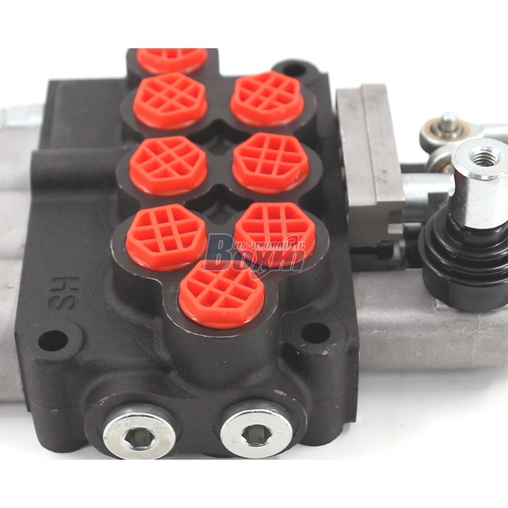 M45 3 Spool Hydraulic Monoblock Valve for Mobile Equipment detail image