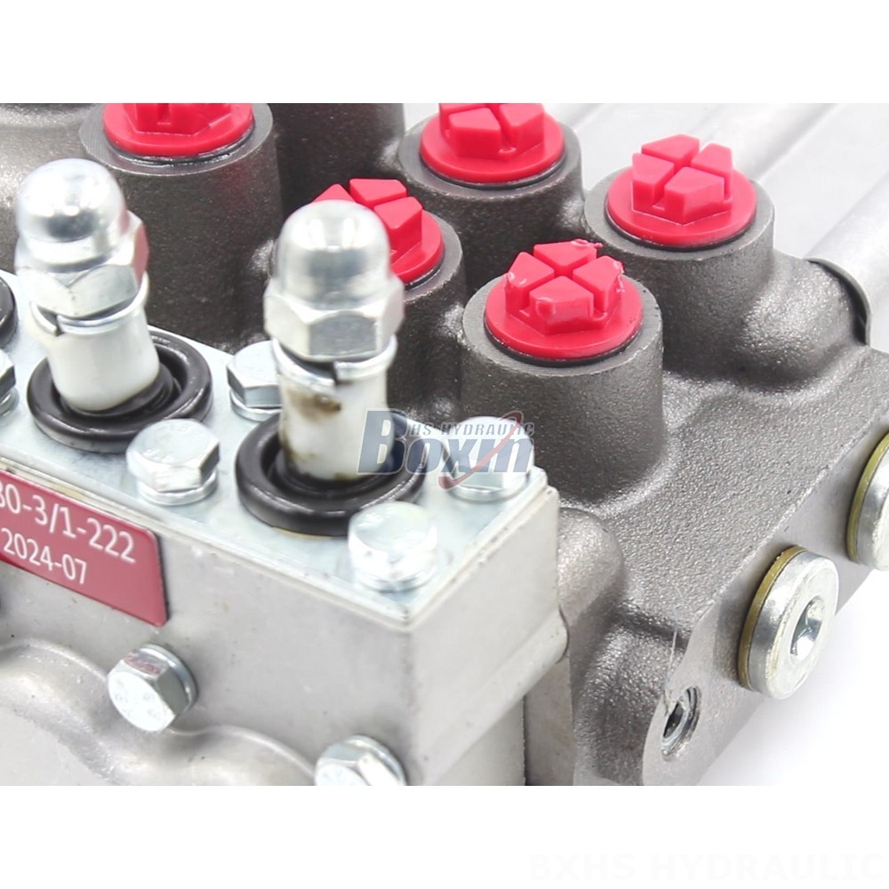 MP80 Manual 3 Spool Hydraulic Distributor: OEM & ODM Services Available detail image