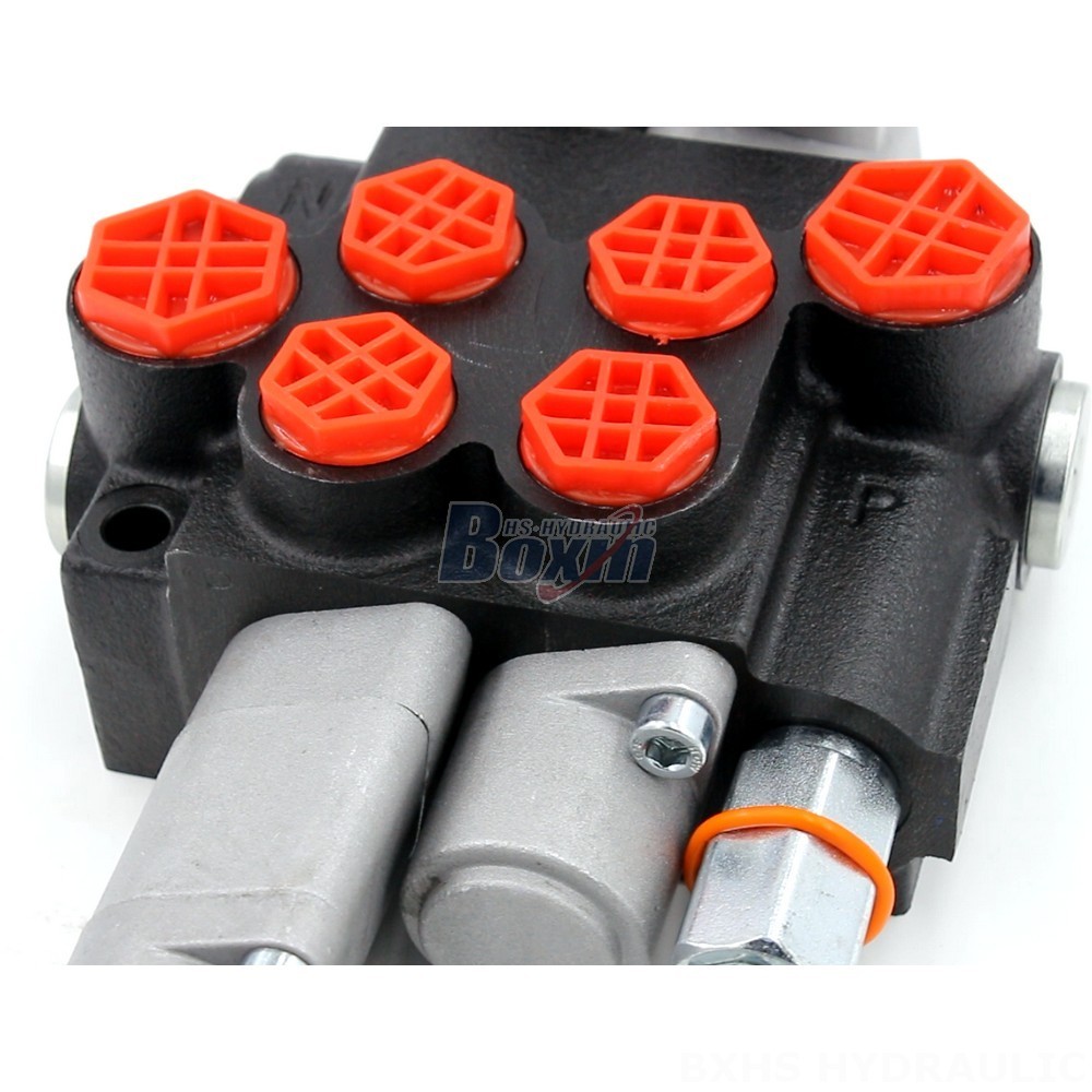 High-Performance Hydraulic Valve: P40-AQF-G38-G12 Manual 2 Spool detail image