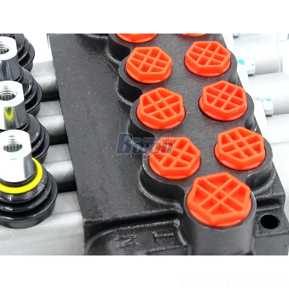 P40-G12-G38-3OT-OTW Manual 4 Spool Monoblock Directional Valve | Global Supplier detail image