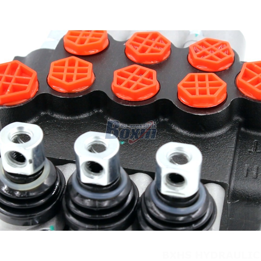 P40-G12-G38-3OT Manual 3 Spool Monoblock Directional Valve Manufacturer & Supplier detail image