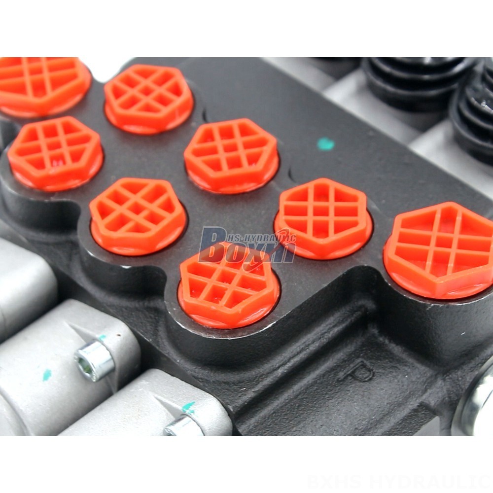 P40-G12-G38-OT-OT-OT Manual 3 Spool Monoblock Directional Valve | Manufacturer & Global Supplier detail image