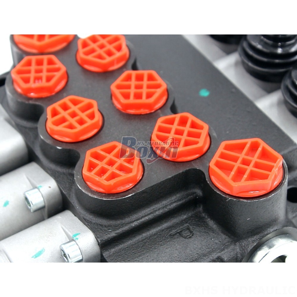 P40-G12-G38-OT-OT-OT 3-Spool Hydraulic Directional Valve | Factory Direct & Customizable detail image