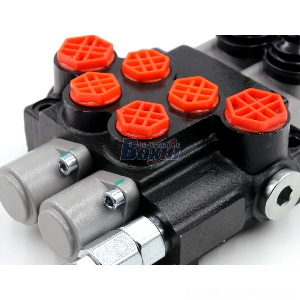 P40-G12-G38 2-Spool Hydraulic Directional Valve | Factory Direct & Customizable detail image