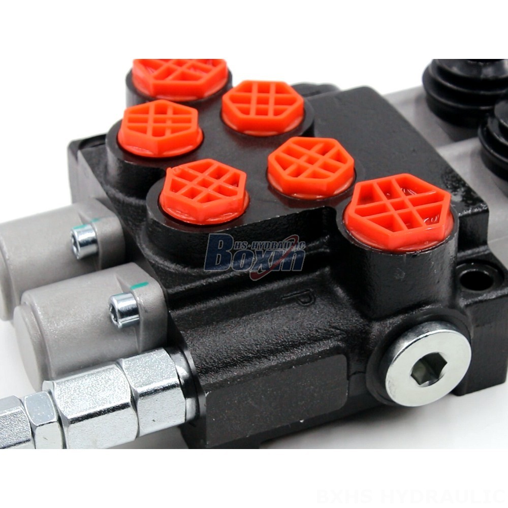Customizable and Reliable Hydraulic Monoblock Directional Valve - P40-G12-G38 detail image