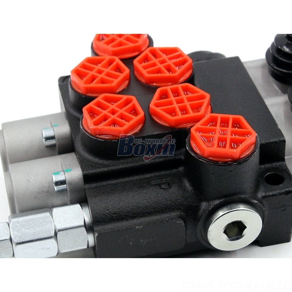 P40-G12 2-Spool Hydraulic Directional Valve | Factory Direct & Customizable detail image