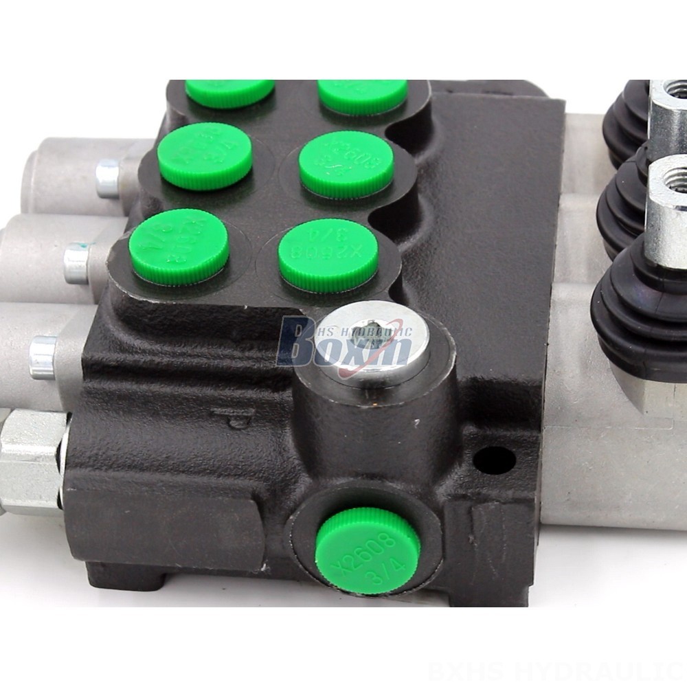 3-Spool Hydraulic Directional Valve - P40-U34-OT Series | Wholesale & OEM detail image