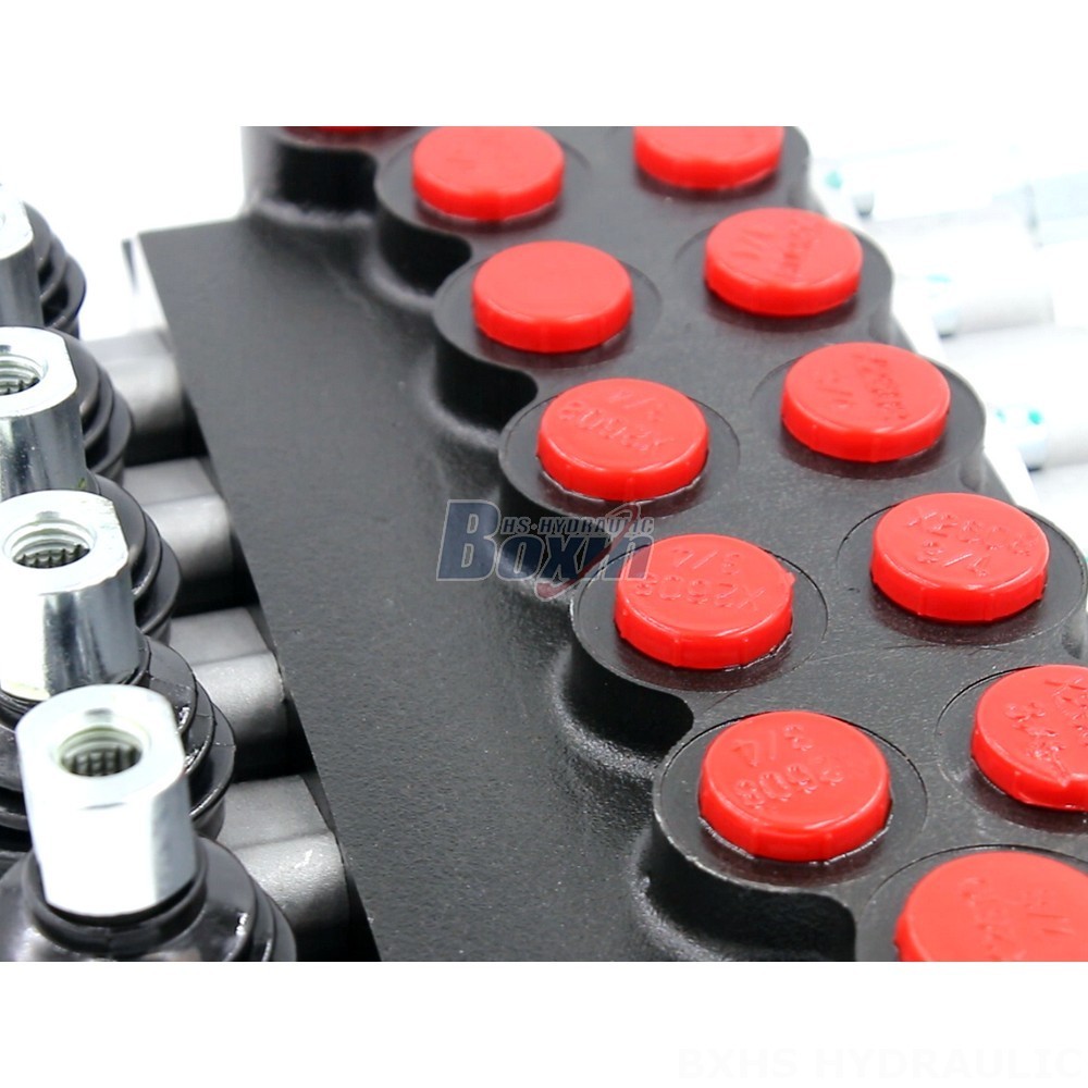 5 Spool Monoblock Valve: Optimized for High-Performance Fluid Control detail image