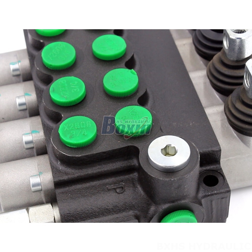 P40-U34 Manual 4 Spool Monoblock Directional Valve | Manufacturer & Global Supplier detail image