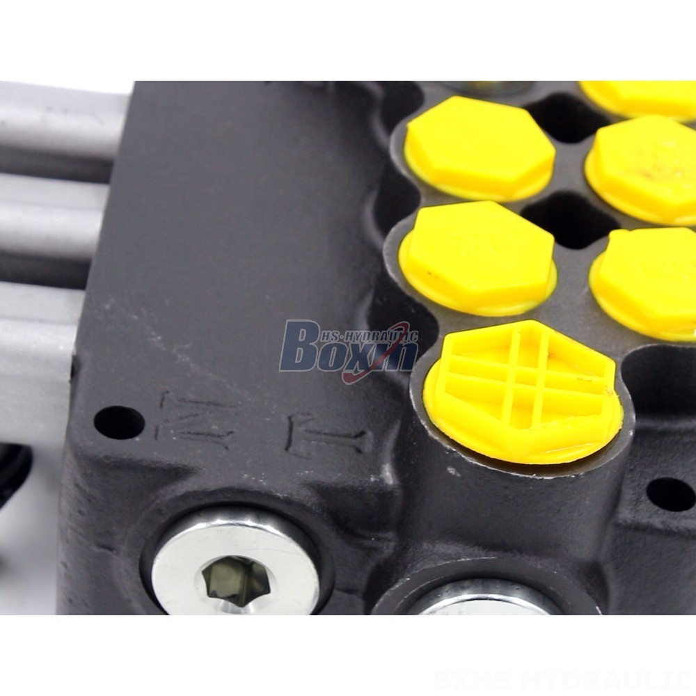 Manual 3 Spool Monoblock Directional Valve | P80-G12-G34-AT-2OT detail image