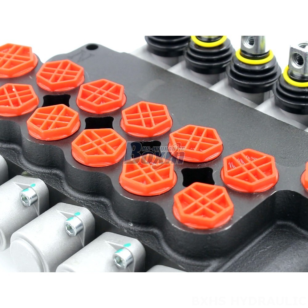 P80-G12-G38-OW Manual 5 Spool Monoblock Directional Valve: Manufacturer & Wholesale detail image