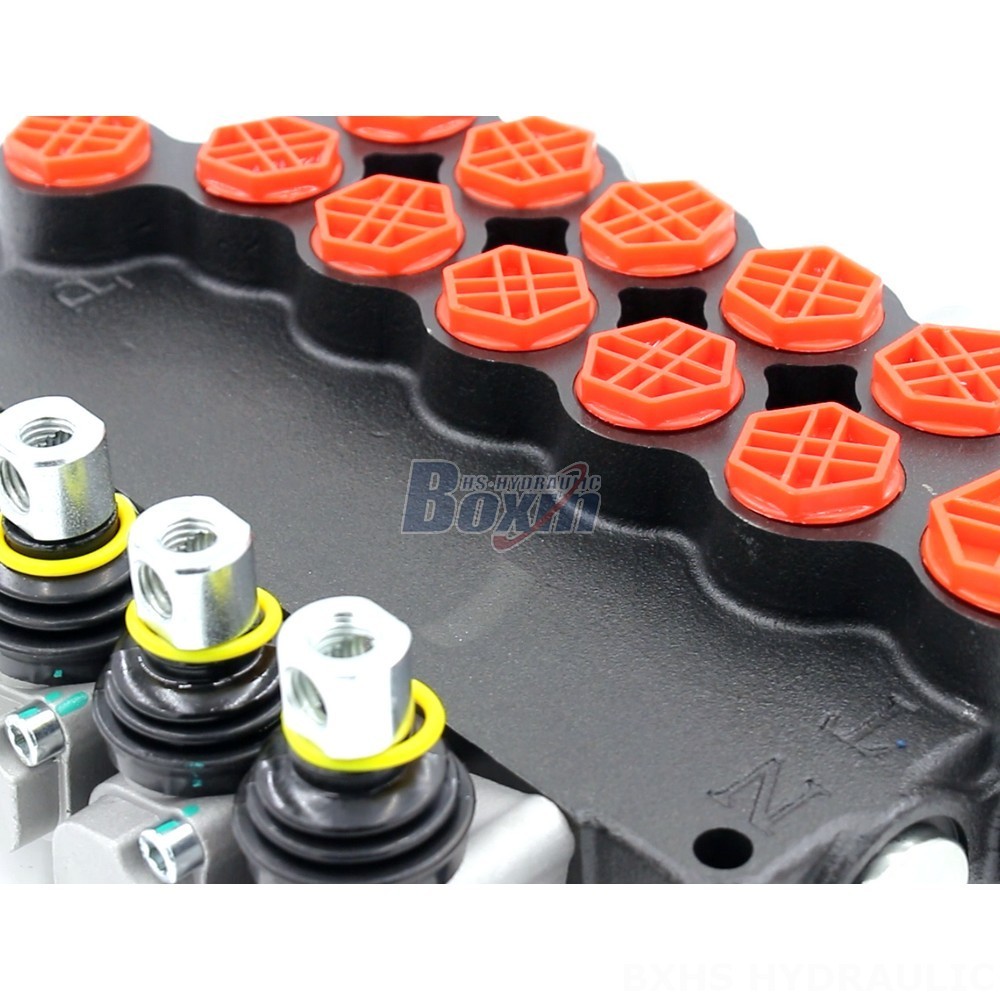Bespoke Hydraulic Solutions: Customizable P80-G12-G38-OW 5 Spool Directional Control Valves detail image