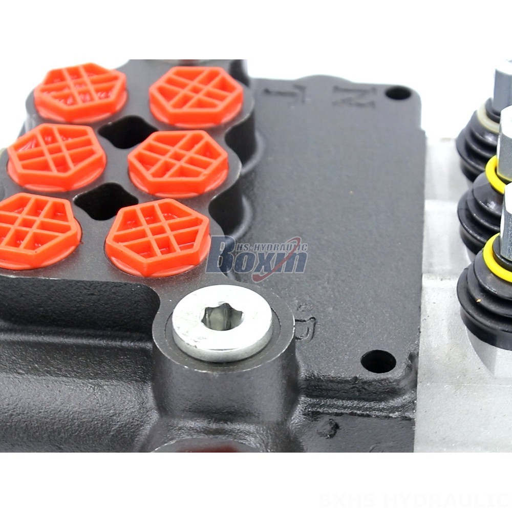 P80-G34-G12 Manual 3 Spool Hydraulic Directional Control Valve | Manufacturer & Global Supplier detail image