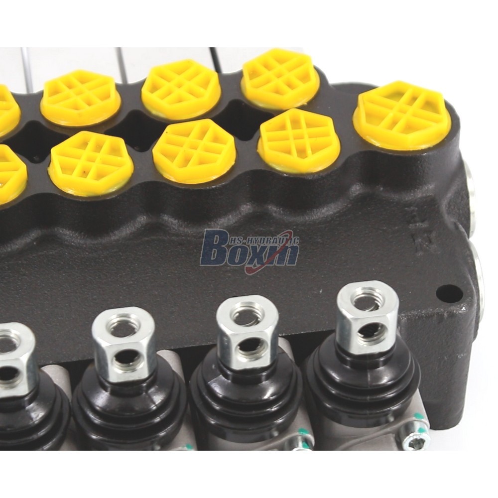 P80Q-G-4OT Pneumatic 4 Spool Monoblock Directional Valve detail image