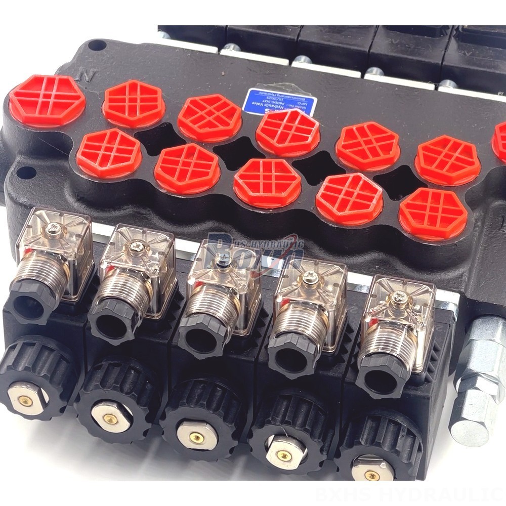 Partner with Us: Distribute the P80 Solenoid 5 Spool Monoblock Directional Valve detail image