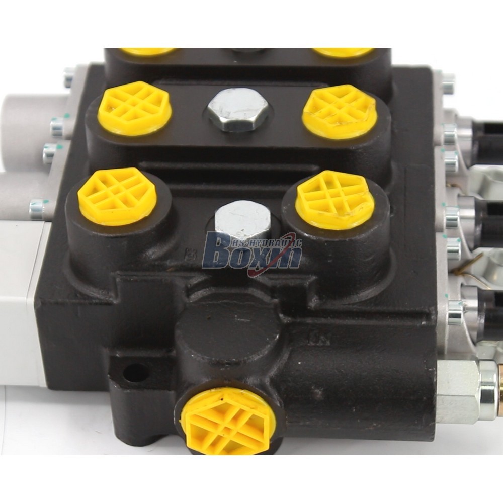 RD5300NPT-QTW-2OT Manual 3 Spool Hydraulic Control Valve for Heavy Machinery detail image