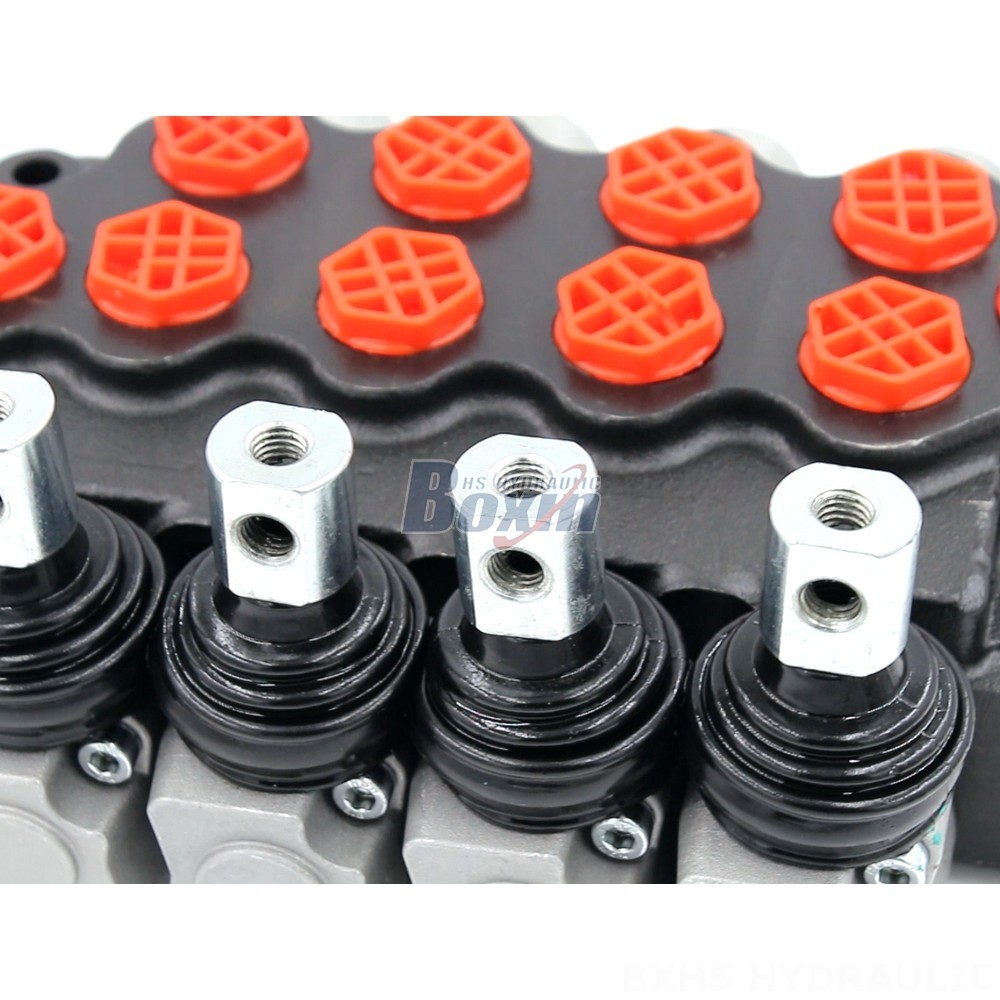 SD5-G38 Manual 4 Spool Monoblock Directional Valve | Hydraulic Manufacturer detail image