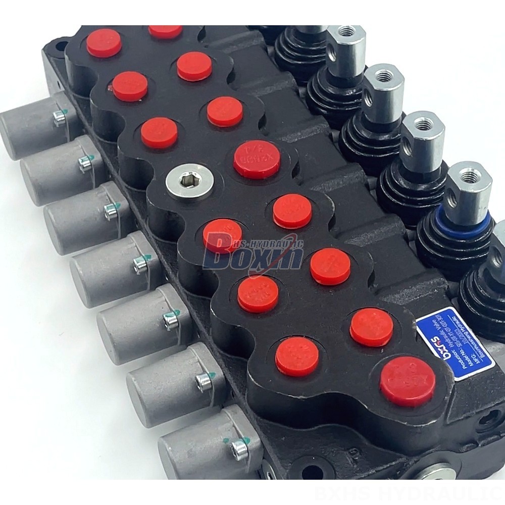 7-Spool Hydraulic Valve | SD5 Model | Factory Direct & Customizable detail image