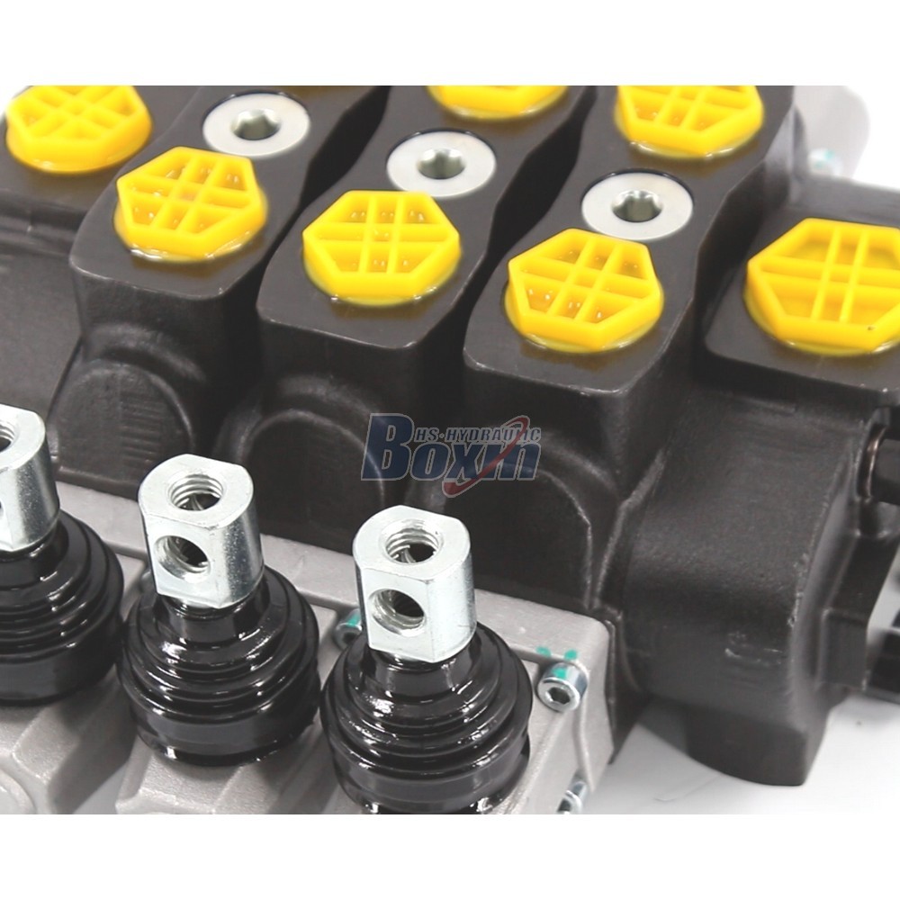SD8 Series 3 Spool Sectional Directional Hydraulic Valve detail image