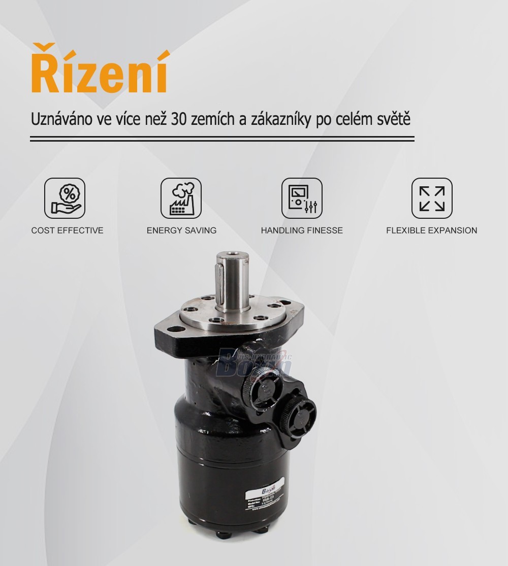 BMR-315 315 cm³/ot 57 l/min Hydraulický motor