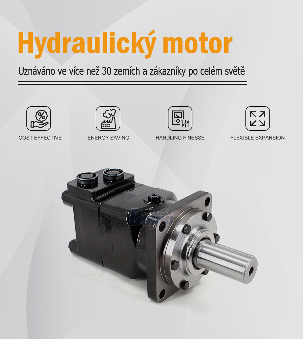 BMT400 400 cc/ot. 125 l/min Hydraulický motor