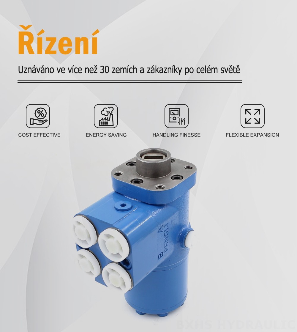 BZZ5-E500C 500 ml/ot. 38 l/min Řídicí jednotka