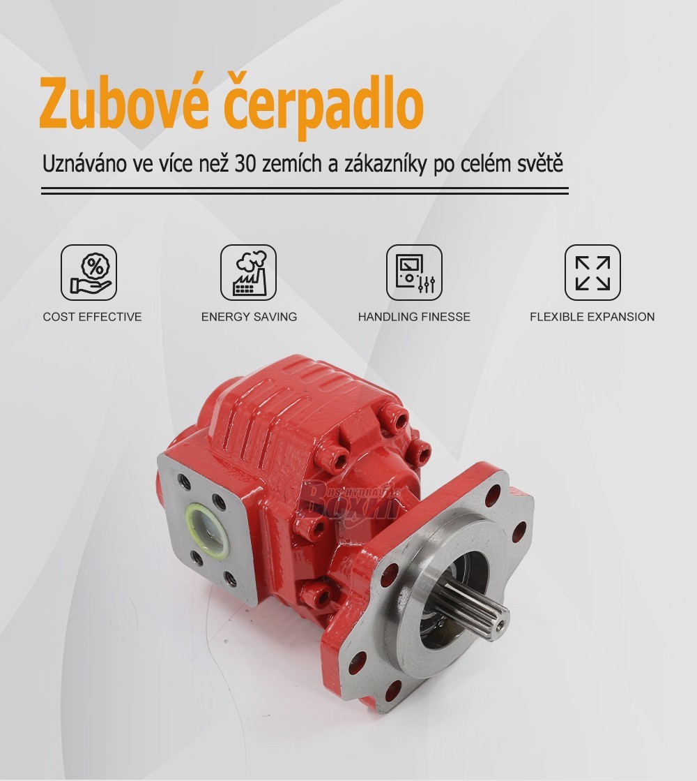 Industrial Grade CBHC-2063 63 cc/rev Hydraulic Gear Pump Factory Source
