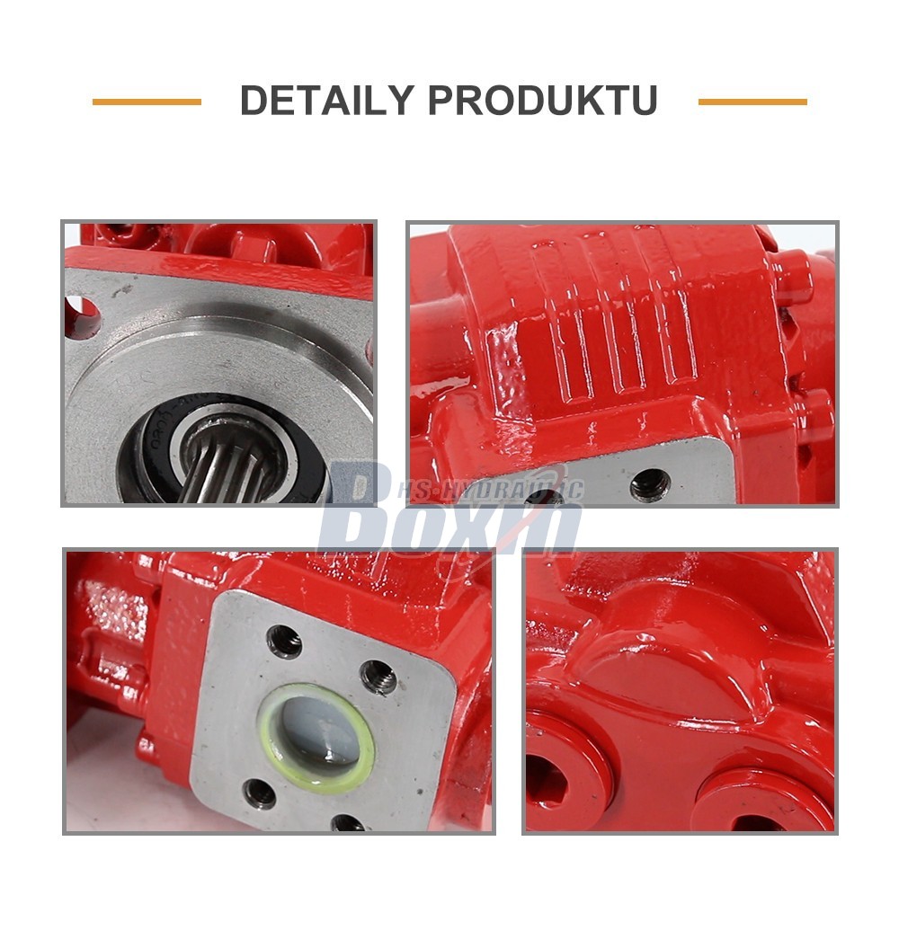 Industrial Grade CBHC-2063 63 cc/rev Hydraulic Gear Pump Factory Source
