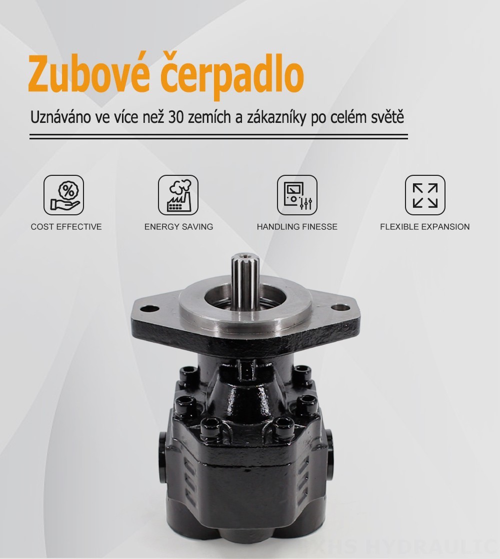 CBHL-2000 50 cc/otáčku Hydraulické čerpadlo s ozubenými koly