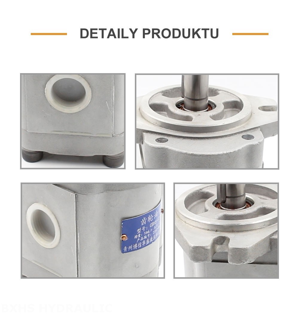 CBHS-F316 Objem na otáčku 16 cc/ot. Hydraulické čerpadlo s ozubenými koly