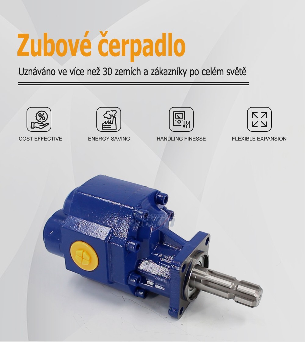CBHST1-110-KZ 110 cc/rev Hydraulic Gear Pump for Industrial Machinery