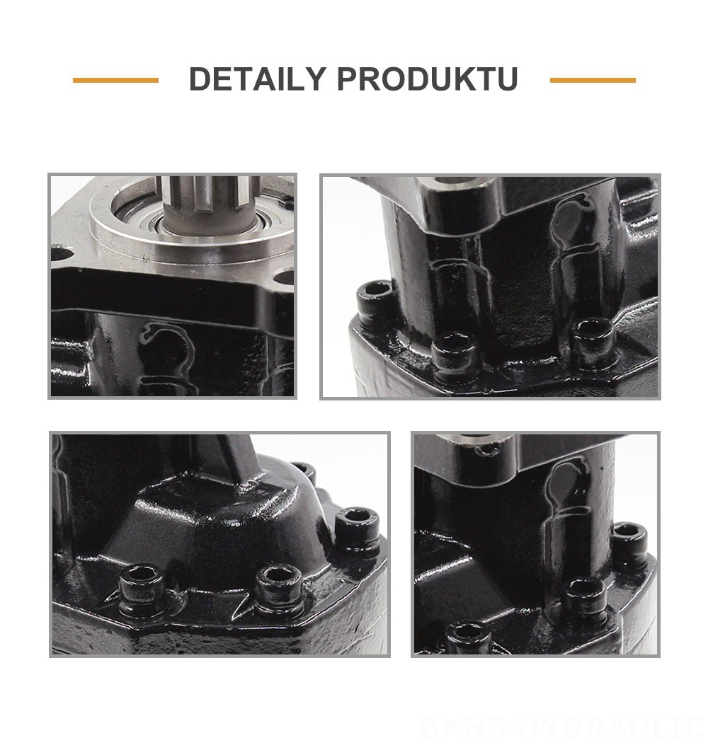CBHST1-ISO-100 100 cc/otáčku Hydraulické čerpadlo s ozubenými koly