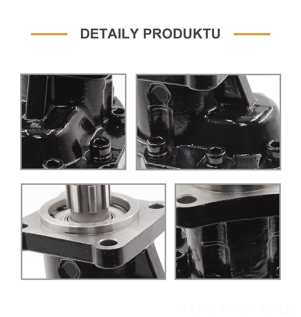 CBHST1-ISO-110 110 cm³/ot. Hydraulické čerpadlo s ozubenými koly