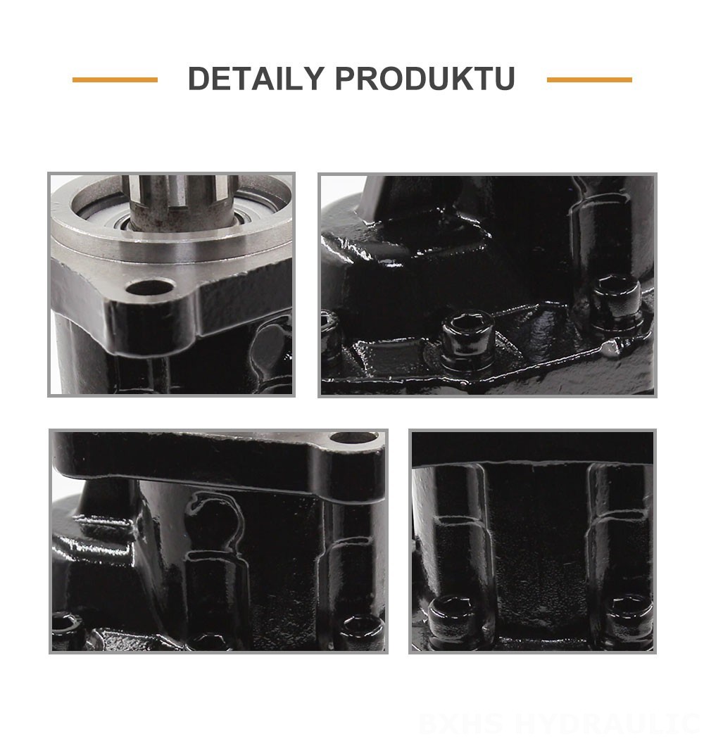 CBHST1-ISO-120 120 cm³/ot. Hydraulické čerpadlo s ozubenými koly