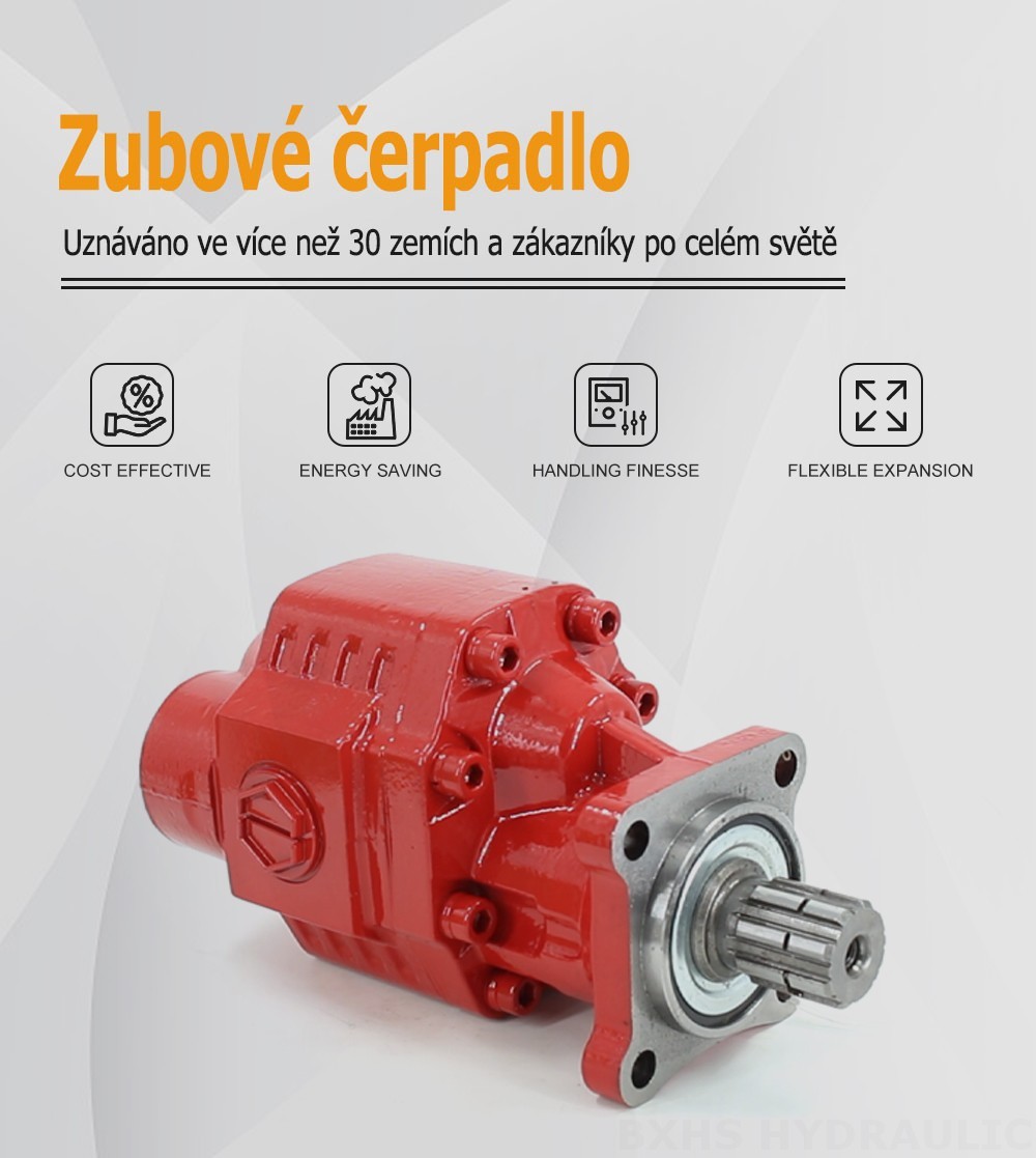 CBHST1-ISO-63-X 63 cc/otáčku Hydraulické čerpadlo s ozubenými koly