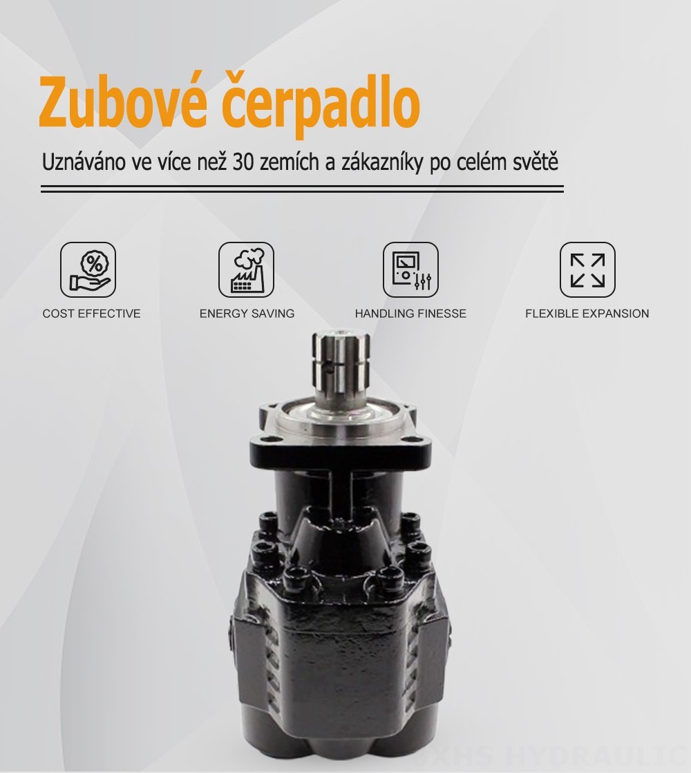 CBHST1-ISO-90 90 cm³/ot. Hydraulické čerpadlo s ozubenými koly