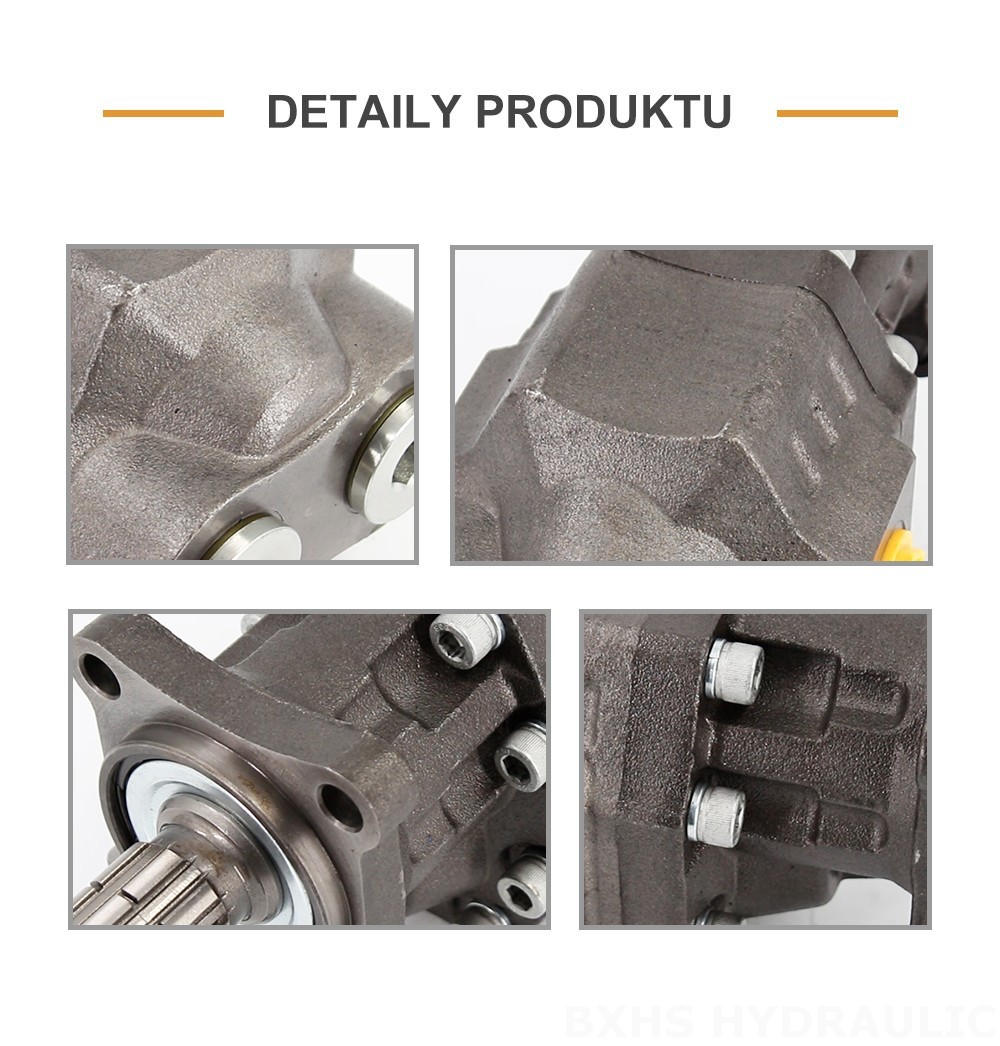 CBHW-ISO-100-Y 100 cc/otáčku 22 MP (3190 psi) Hydraulické čerpadlo s ozubenými koly