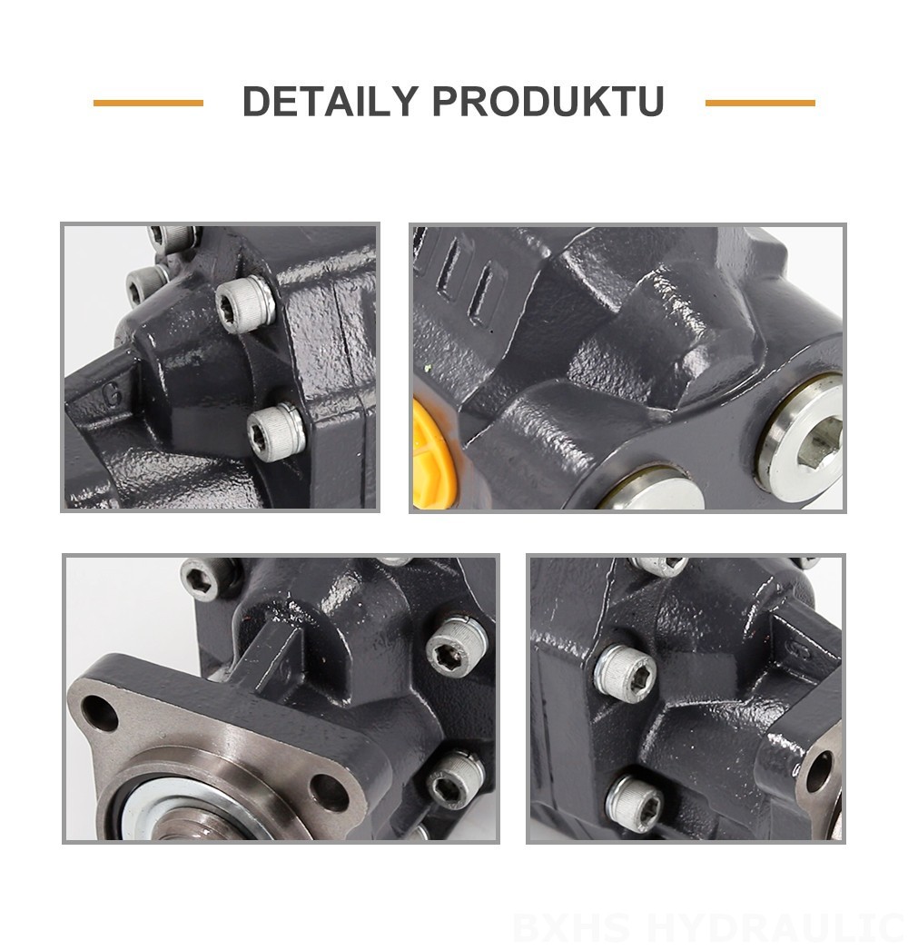 CBHW-ISO-80-H 80 cc/otáčku 22 MP (3190 psi) Hydraulické čerpadlo s ozubenými koly